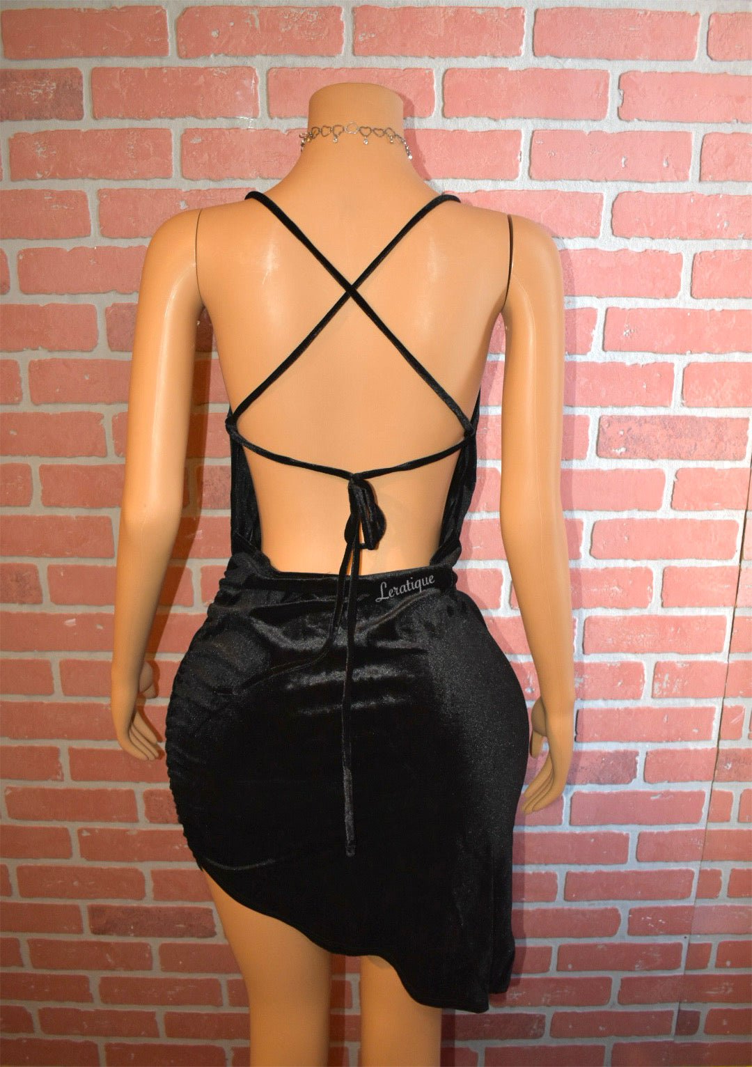 Velvet Backout Dress