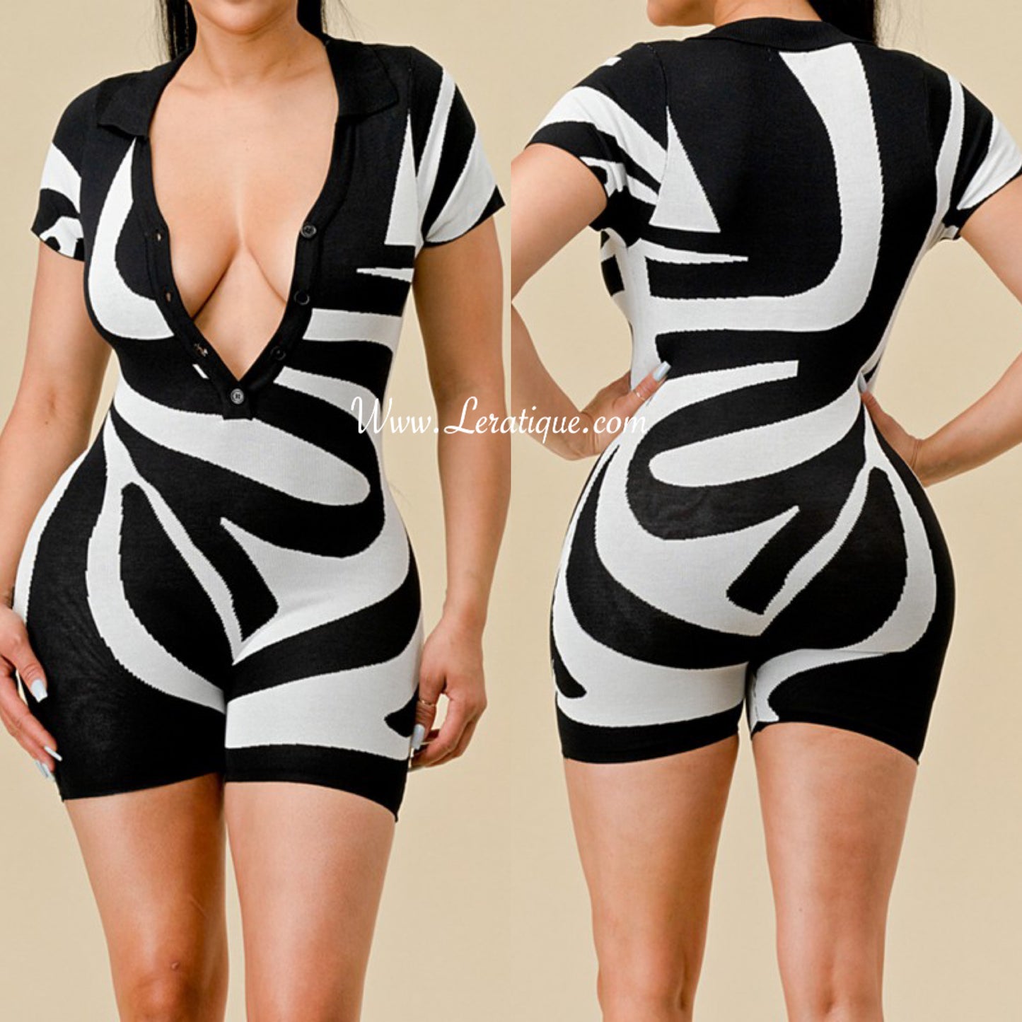 Zebra Jumpsuit